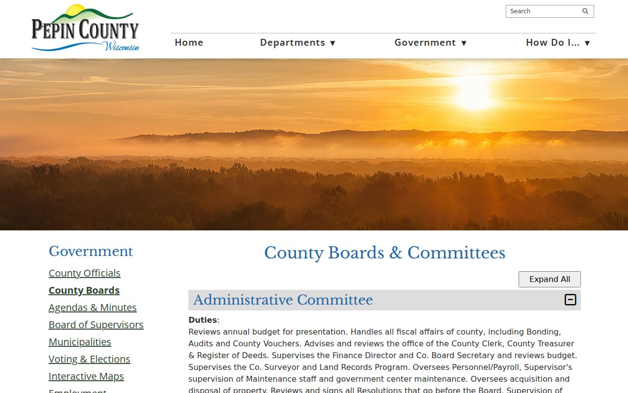 Pepin County public safety oversight for Stockholm criminal records
